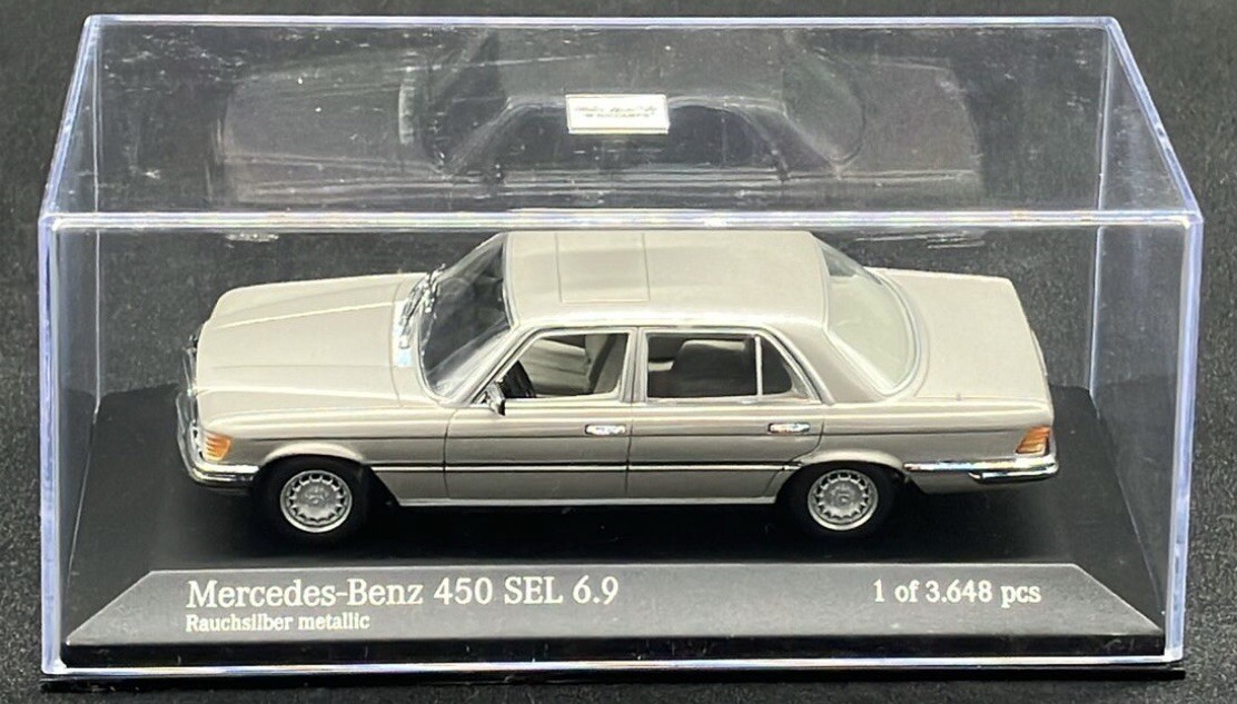 ミニカー Mercedes-Benz 450 SEL 6.9 1/43 Minichamps 1:43 Mercedes-Benz 450SEL 6.9 (W116) satin black