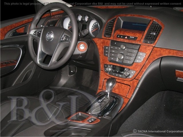 Dash Trim Kit for BUICK REGAL 11 12 13 carbon fiber wood aluminum | eBay