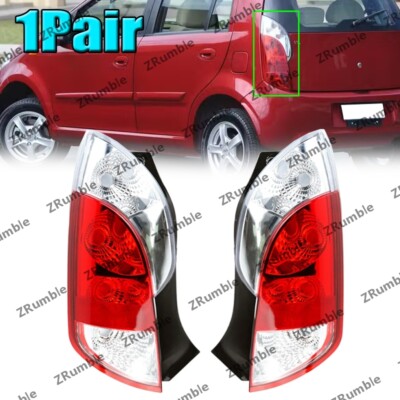 LH&RH For Chery J1 A1 Arauca Kimo 2007 2008-2011 Tail Light Brake Light No Bulb
