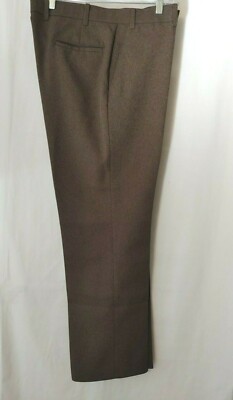 Vintage Levi's Polyester Action Slacks Pants Light Brown 38 Vintage Levi's Polyester Action Slacks Pants Light Brown 38