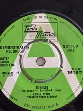 Edwin Starr,DEMO,25Miles/Mighty Good Lovin,EX,Tamla Motown,Northern Soul,Mod