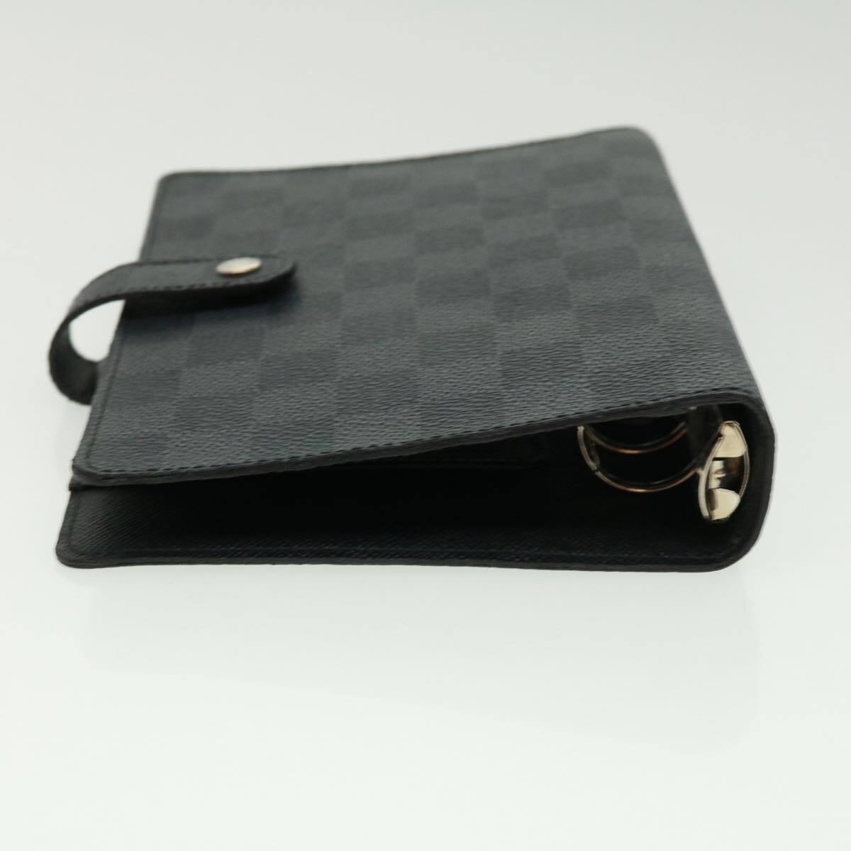 LOUIS VUITTON Damier Graphite Agenda MM Day Planner Cover R20242 LV Auth 32756 s l1200