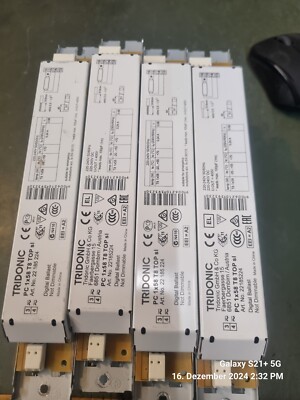 TRIDONIC EVG PC 1X58Watt T8 TOP sl ( passend auf bei E011 IDC und PRO)