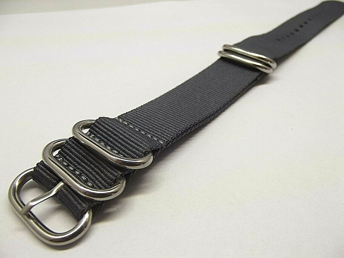CIVO Cinturino Orologio 6 ConfezioniNylon Balistico Cinturini 16mm 18mm 20mm 22mm 24mm Zulu Cinghia Strap Fibbia In Acciaio Inossidabile Con Barra A