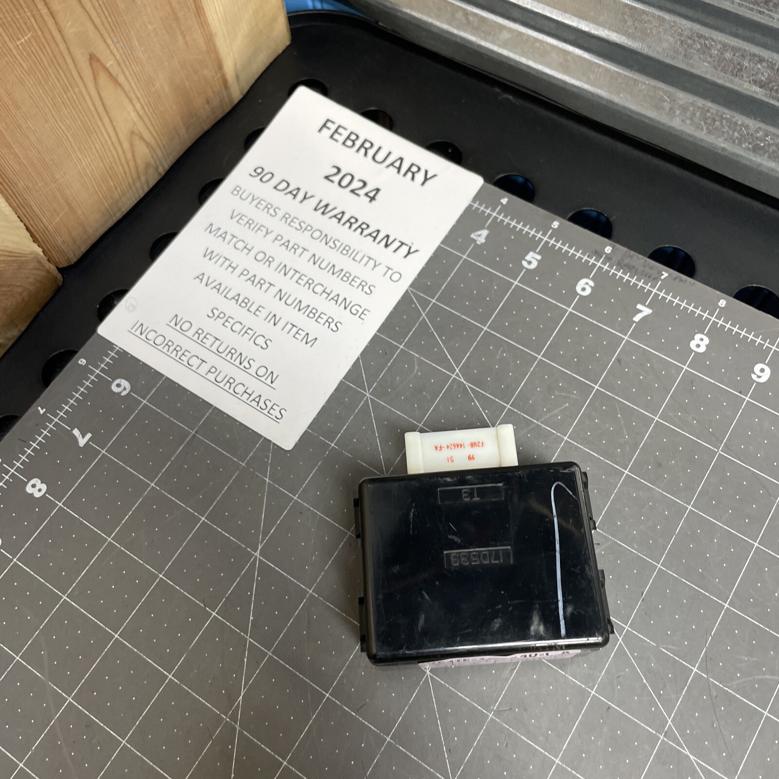 1995 1996 Ford Bronco F150 F250 F350 Windshield Wiper Relay F4TF-17D539 ...