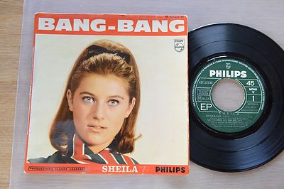 SHEILA Bang-Bang 7'' single Philips 437.233 BE