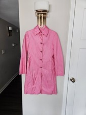 Ermanno Scervino Pink Nylon Vintage Rain Jack...