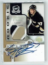 06-07 UD The Cup  Shane O'Brien  /37  Gold Spectrum  Rookie  Patch  Auto