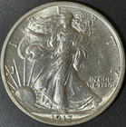1917-P 50C Walking Liberty Half - Raw UNC - See Pictures