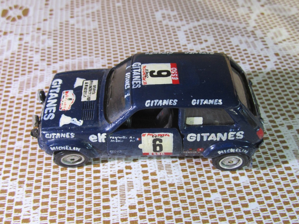 Solido 756Z R5 Alpine N°1 Rallye Charbonnières 1980 Ragnotti – 1/43 Transformée