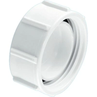 Mcalpine T23 1.5" Blank Cap With Nut For BSP Threads Secure And Watertight Seal