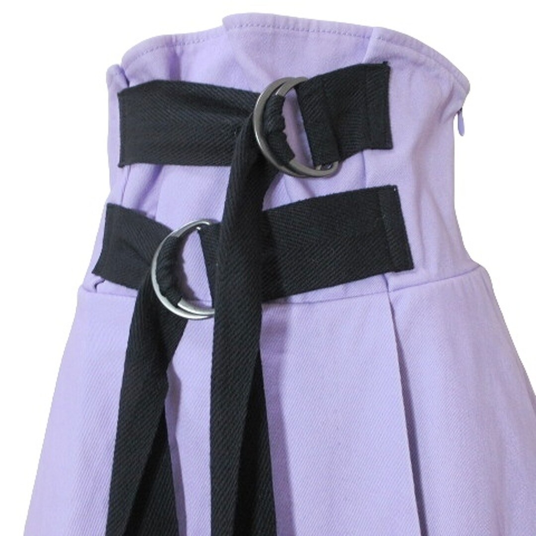 Amelie Vintage Ameri Studios Bespoke Double Tape Belt Skirt Long  