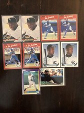 Bo Jackson Lot Of 10 EA Baseball Cards See Pics For Description And Condition
