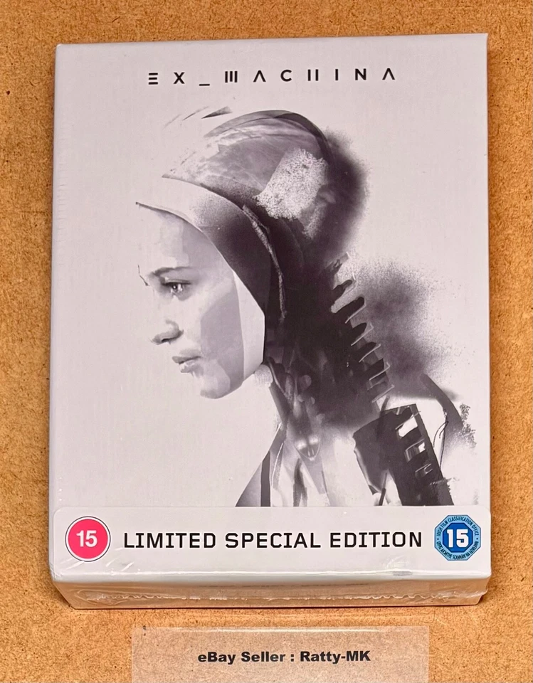 EX_MACHINA - UK COLLECTOR'S EDITION 4K UHD + BLU RAY STEELBOOK - NEW & SEALED - Image 2 of 4