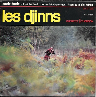 Les Djinns: Marie Marie / Il Fait Des Bonds +2 [Vinyl 45 Tours 7'' EP] 1959 TB