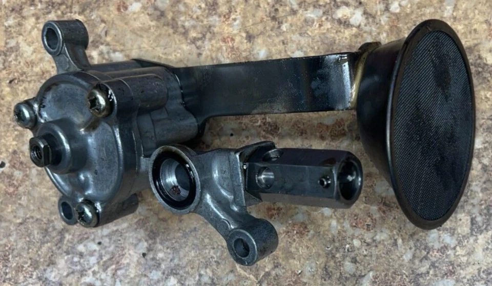 Honda CX500 1981 montaje de bomba de aceite de motor personalizado filtro pick up CX 500 C 81 Foto 3 de 4