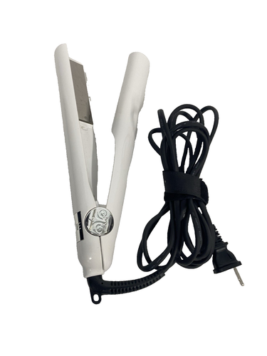 TYME Iron Pro 2-in-1 Hair Curler Straightener WAVE white ONLY USED ONCE EUC - 第 4/8 張圖片