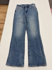 Pistola light to dark wash wide leg denim jeans woman  s 25