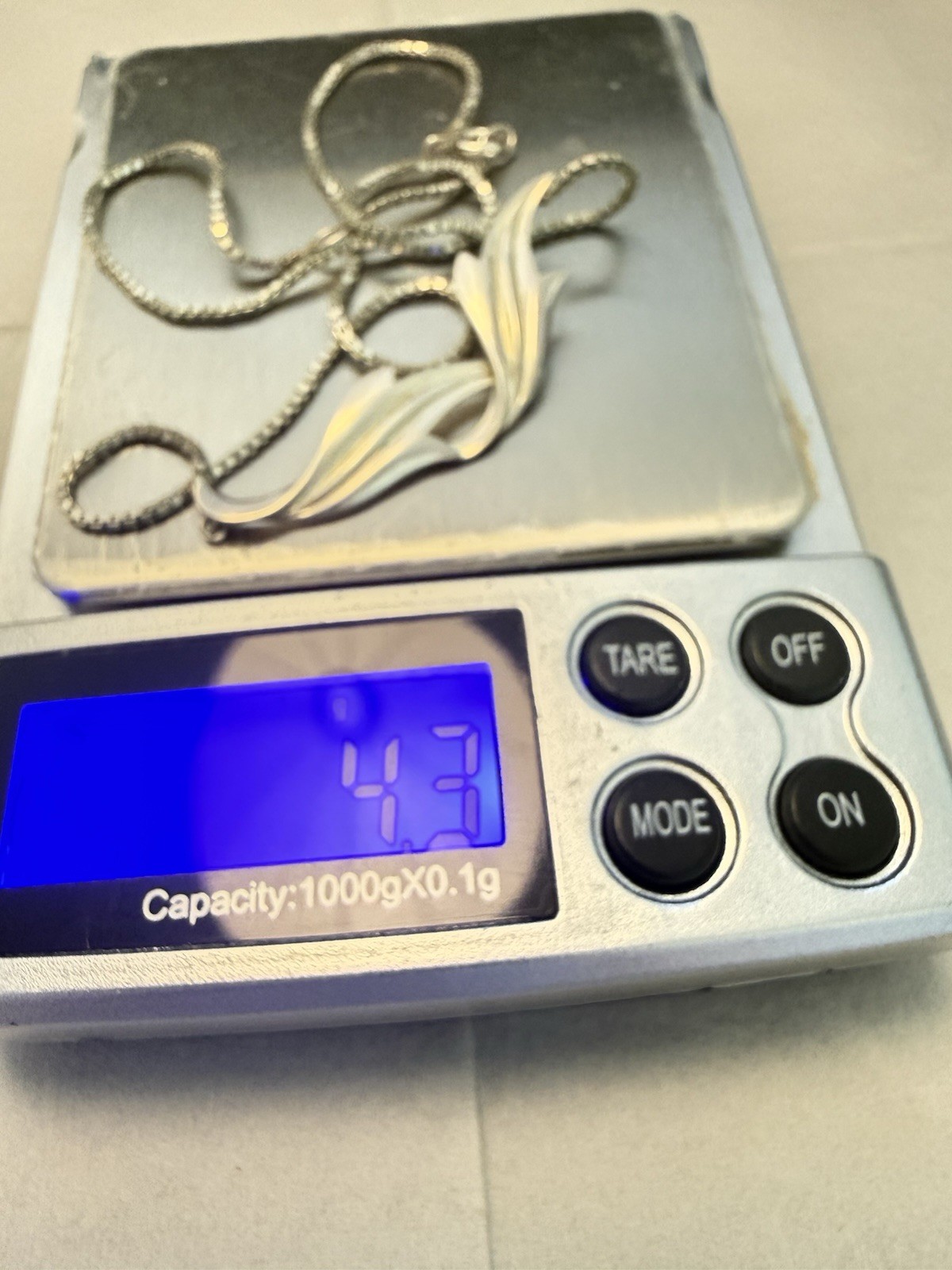 Superb Vintage Modernist Solid Silver Andreas Dau… - image 8