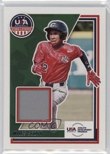 2022 Panini USA Baseball Stars & Stripes Materials Miles Scott #USAM-MS 8em