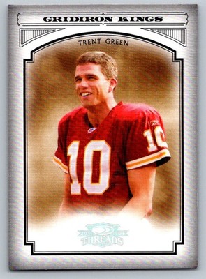 2006 Donruss Threads Pro Gridiron Kings Silver Holofoil  Trent Green 032/250