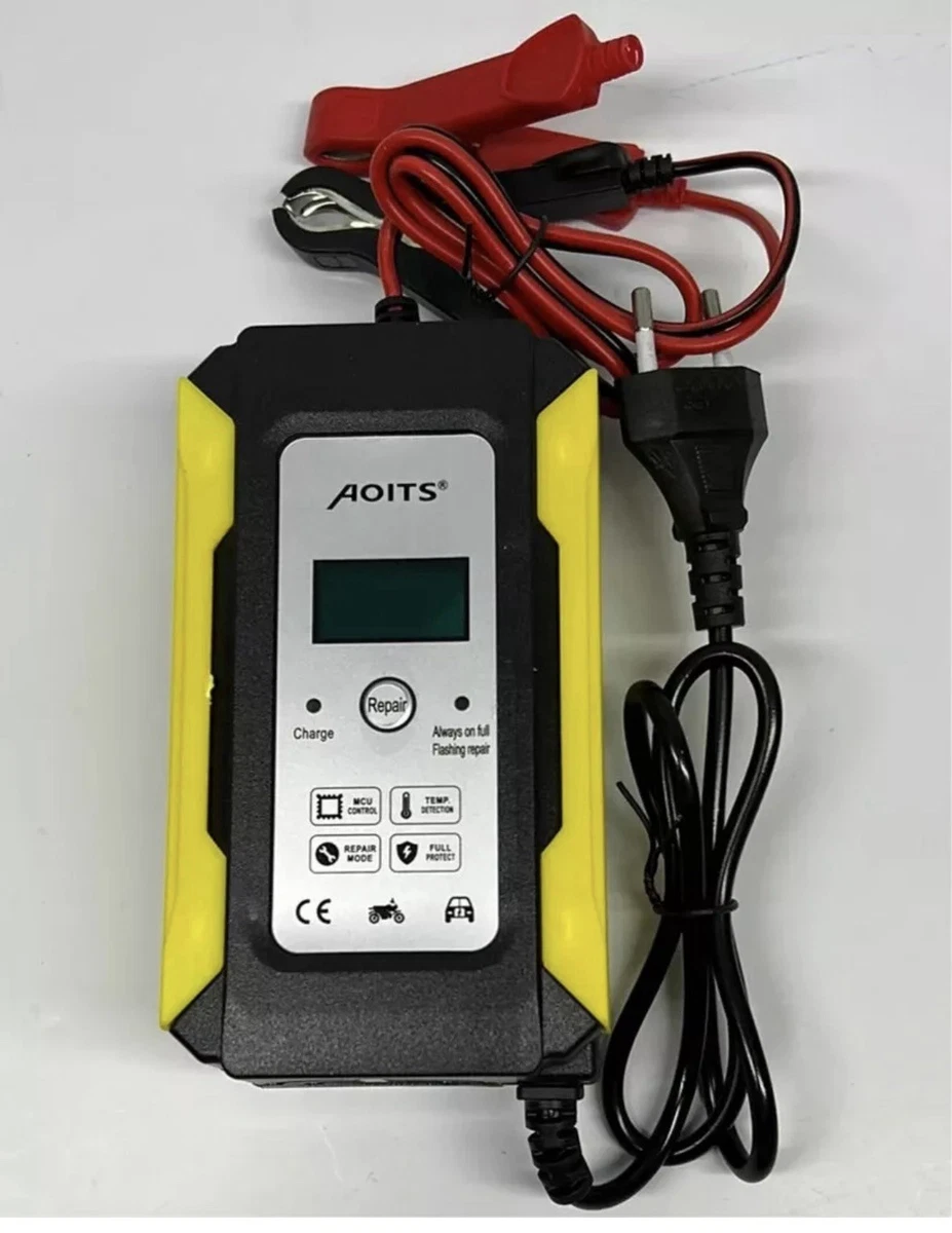 MASO Caricabatterie 12V 1000mA Per Auto Giocattolo Elettriche Bambini - Trifase Intelligente Con Spina UK
