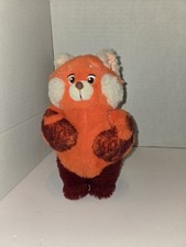 Disney Pixar Turning Red Mei Plush Red Panda With Backpack Stuffed Animal 9  