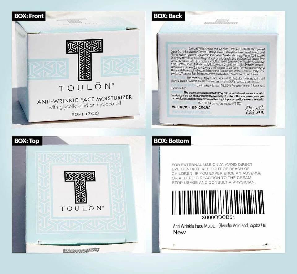 Crema hidratante facial con ácido glicólico 10 %. Los mejores productos de ácido alfa hidroxi Foto 4 de 4