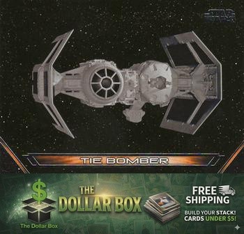 2017 Topps Star Wars: Galactic Files Reborn #V-19 TIE Bomber Vehicles