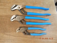 Channel lock 430 10" 420 8" 426 6" Tongue & Groove Plier LOT OF 3