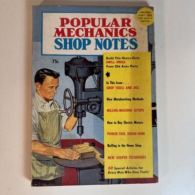 #ad #ad POPULAR MECHANICS SHOP NOTES 1955 $12.95