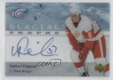 2007-08 Upper Deck Ice Glacial Graphs Valtteri Filppula #GG-VF Auto 0v1