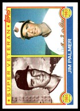 Jim Palmer 1983 Topps #491 Baltimore Orioles FREE SHIPPING AutographDen