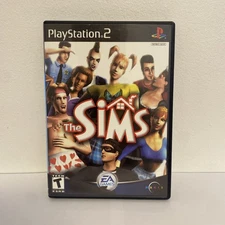 The Sims PS2 Playstation 2 2003 Black Label Complete with Manual CIB MINT