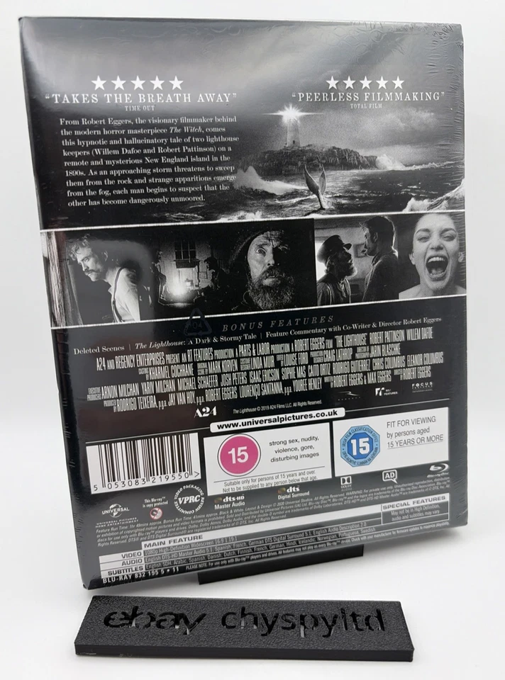 The Lighthouse A24 - Blu-ray Steelbook Zavvi UK Exclusive - BRAND NEW & SEALED - Image 4 of 4