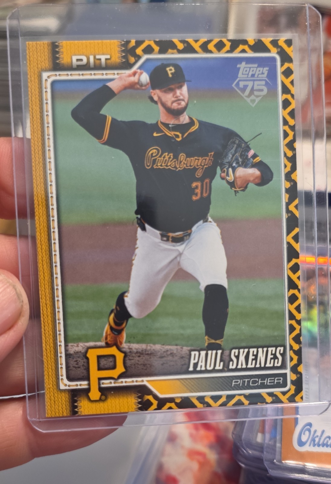 2026 Topps Series 1 - Paul Skenes #100 Team Color Border