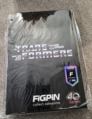 Transformers Megatron XL Limited Edition FiGPiN X72 NEW Sealed 1/300