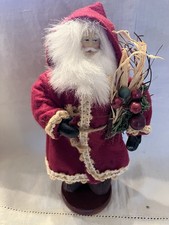 Vintage Folk Art Santa