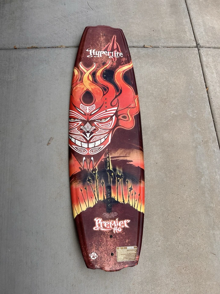 Vintage HYPERLITE Wakeboard DANNY HARF 140cm PRO MODEL no bindings - Image 1 of 4