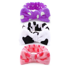 3PCS Spa Headbands, Headbands for Face Washing Makeup Skincare Headband for Girl