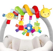 New Baby Crib Spiral Hanging Rattle Toy for Stroller Car Seat Fast Shipping