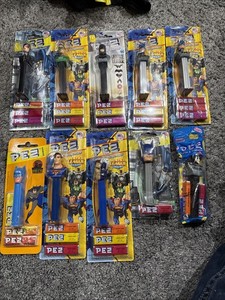 LOT OF 10 2011 PEZ DC Comics Justice League Batman Green Lantern Superman NIP