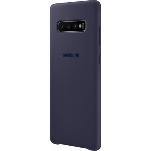 Coque en silicone pour Galaxy S10 ultra-fine couleur bleu et marron