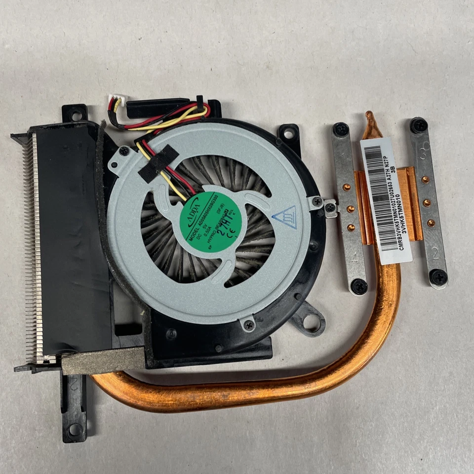 Ventilador de refrigeração Sony Vaio SVE151190X 15,6" CPU com dissipador de calor 3VHK5TMN010 - Imagem 4 de 4