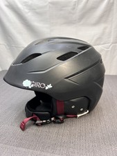 Giro Decade Women s Ski/Snowboard Helmet Matte Black w/ Flowers Pattern Size M