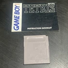 Tetris (GB) Nintendo Game Boy Game Tested Authentic w Manual - NO GAME LABEL