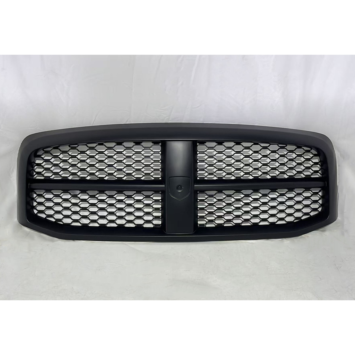 Matte Black Grill Upper Grille Assembly For 2006-08 Dodge Ram 1500 2500 3500 HD