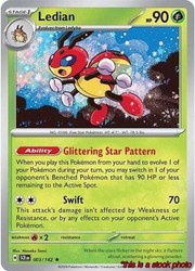 Ledian 003/142 Stellar Crown Deck Exclusive