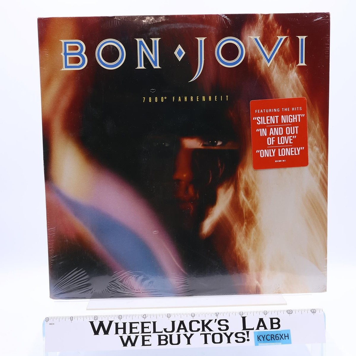 Bon Jovi ‎7800° Fahrenheit Mercury Hard Rock Vinyl LP 1985 Album