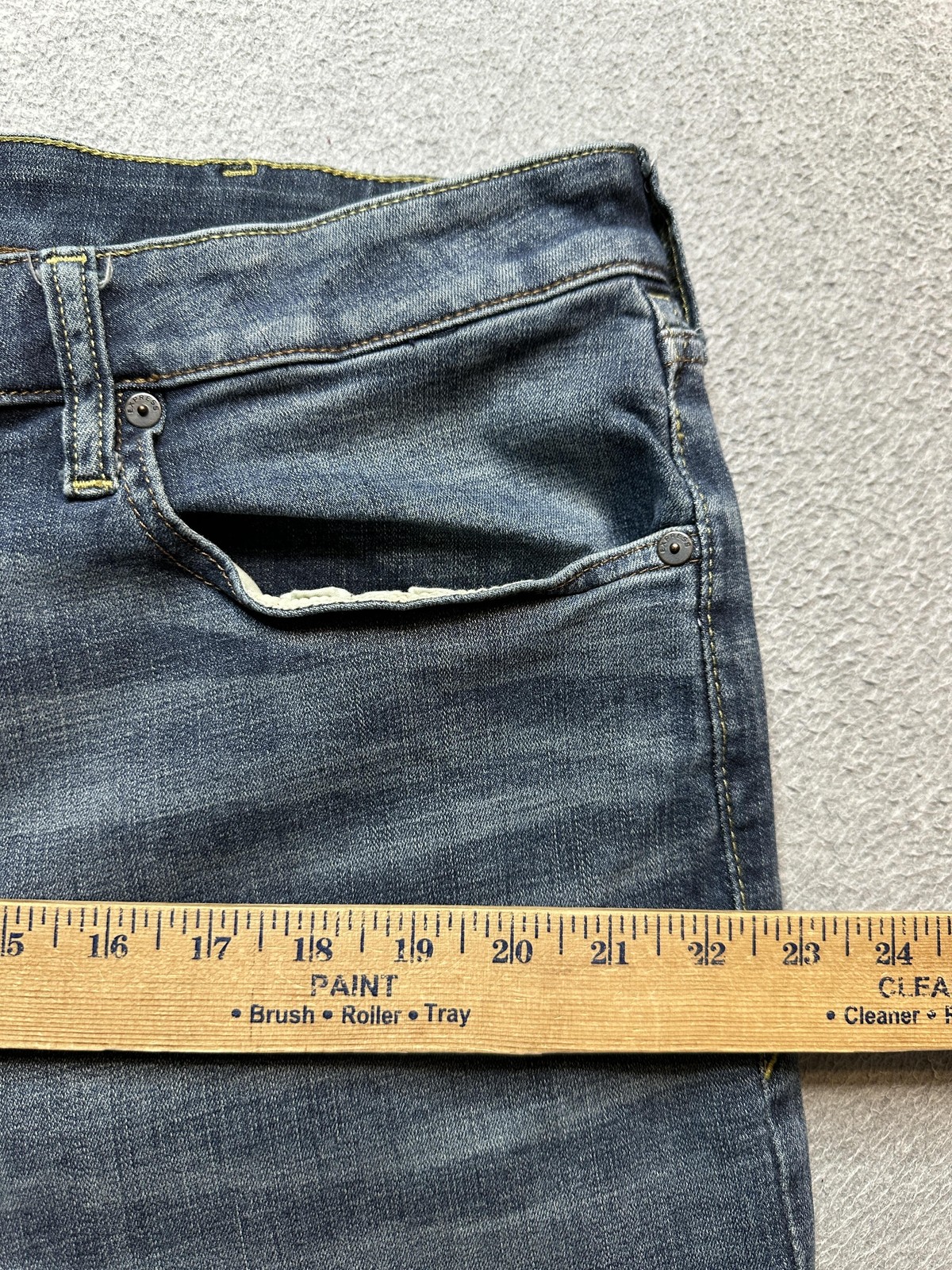 Express Hyper Stretch Classic Boot Jeans Mens 40x… - image 7